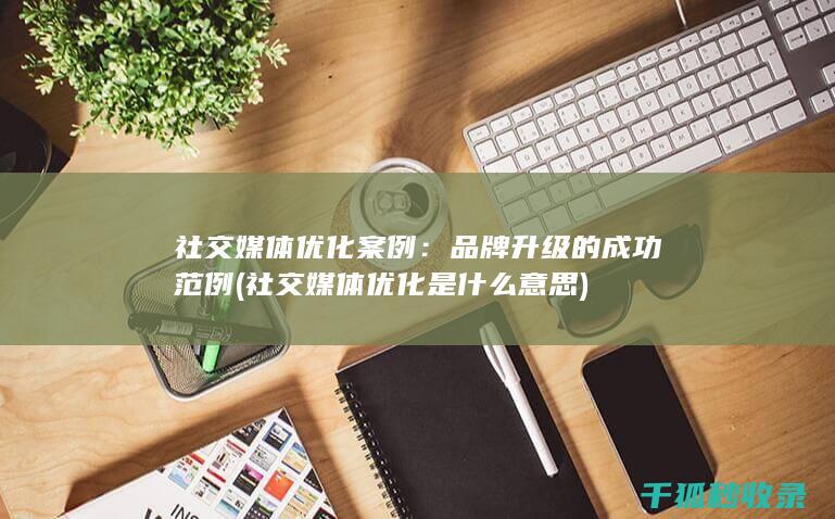 社交媒体优化案例：品牌升级的成功范例 (社交媒体优化是什么意思)
