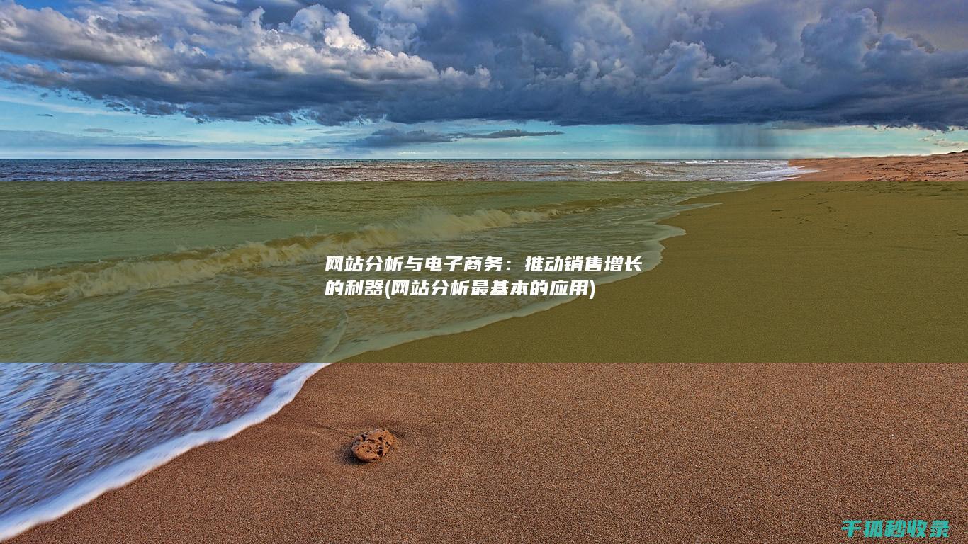 网站分析与电子商务：推动销售增长的利器 (网站分析最基本的应用)