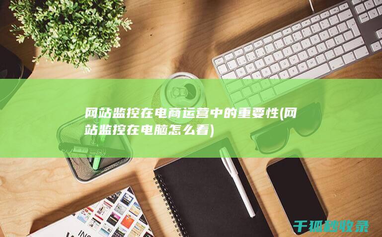 网站监控在电商运营中的重要性 (网站监控在电脑怎么看)