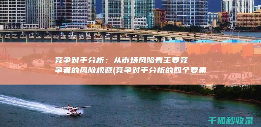 竞争对手分析：从市场风险看主要竞争者的风险规避 (竞争对手分析的四个要素)