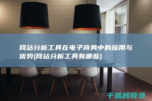 网站分析工具在电子商务中的应用与优势 (网站分析工具有哪些)