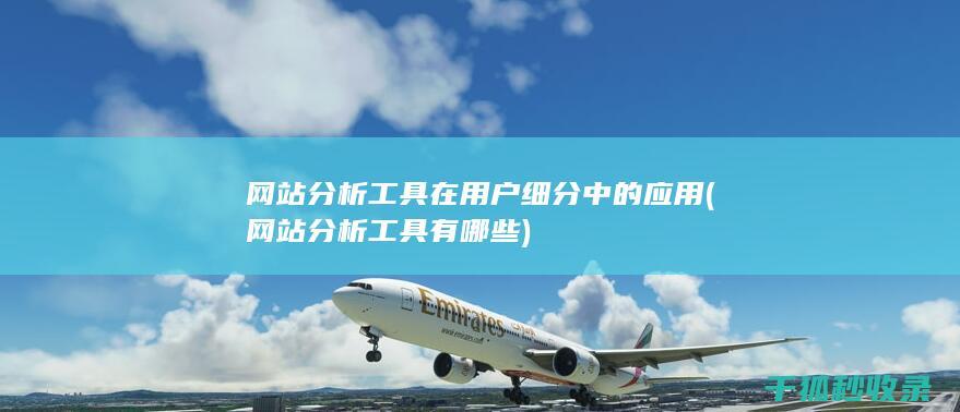 网站分析工具在用户细分中的应用 (网站分析工具有哪些)