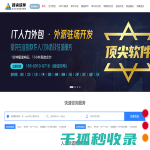 顶尖软件开发技术公司